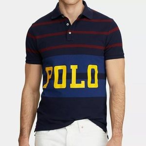 Polo Ralph Lauren Mesh Polo Shirt L Spell …